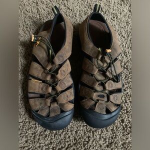 Keen Brown Leather Newport Sandals